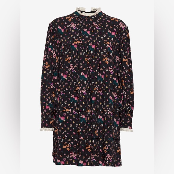hofmann copenhagen Floral Long Sleeve Dress - Picture 1 of 6